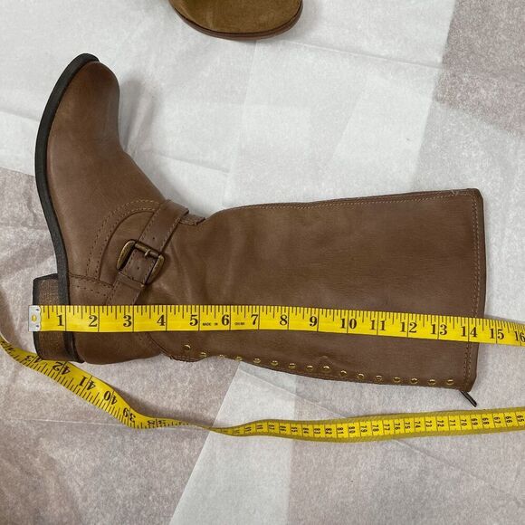 Steve Madden Tan Brown Tall Riding Boots - Picture 8 of 11